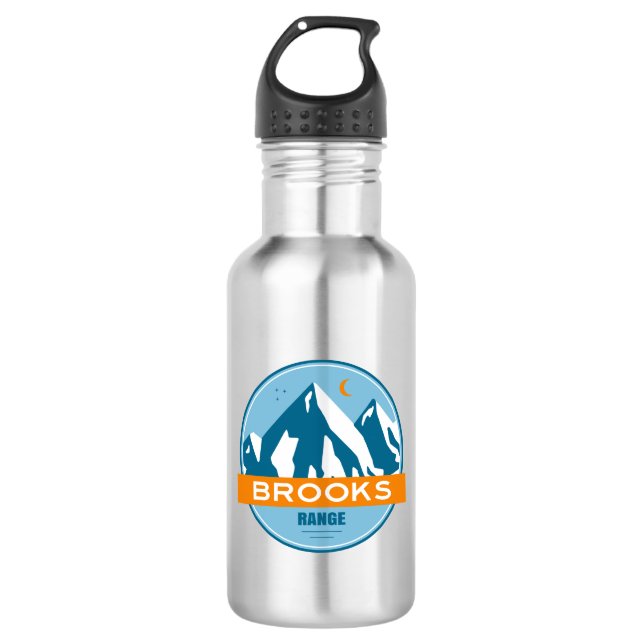 Botella De Agua Brooks Range Alaska (Anverso)