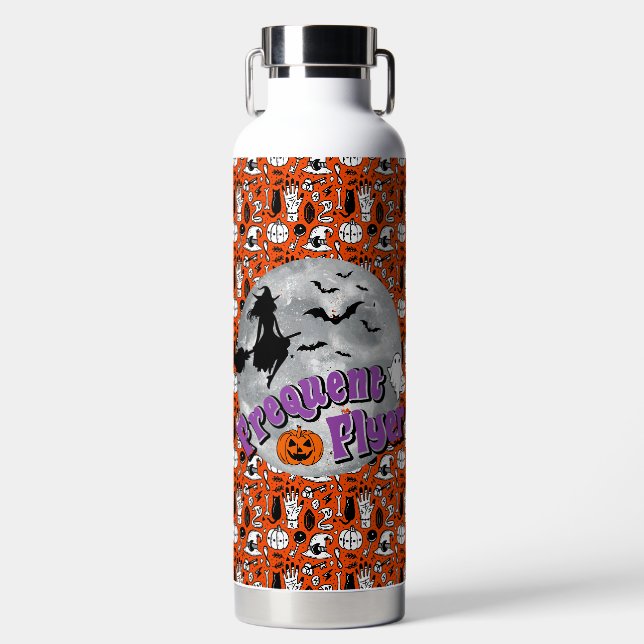Botella De Agua Broomstick de travesía frecuente de Halloween para (Delantero)