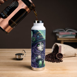 Botella De Agua Bruja Celestial Mística
