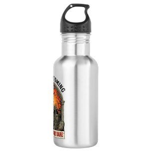 Botella De Agua Bruja Cementerio Manos Zombie Halloween Llega Fant
