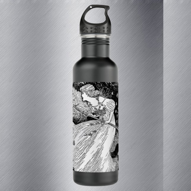 Botella De Agua Bruja con gatos (Subido por el creador)