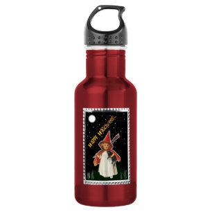 Botella De Agua Bruja Vintage de HALLOWEEN