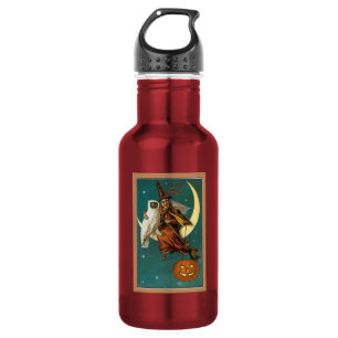 Botella De Agua Bruja Vintage de HALLOWEEN