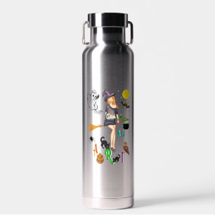 Botella De Agua Bruja y arte