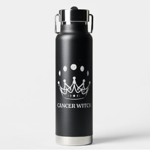 Botella De Agua Bruja Zodiac Cáncer Personalizar Astrología Amiga 