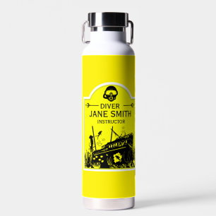 Botella De Agua Buceadores del mar de naufragios