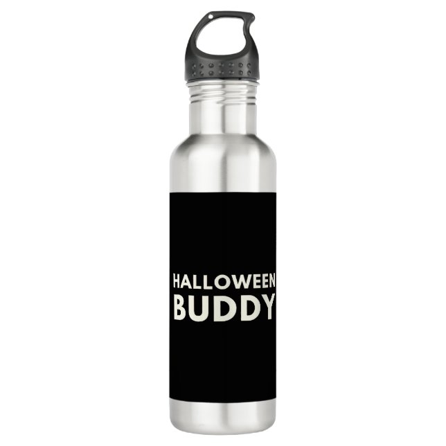 Botella De Agua Buda de Halloween (Anverso)