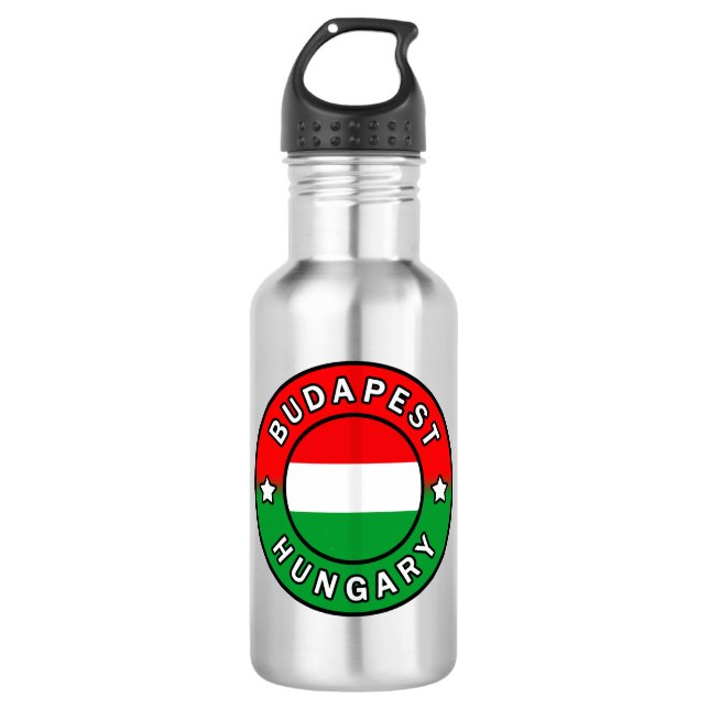 Botella De Agua Budapest Hungría (Anverso)