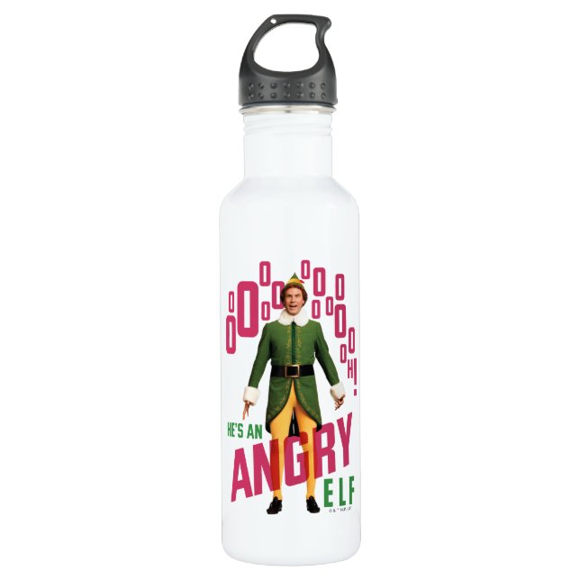 Botella De Agua Buddy the Elf | Es un elfo enojado (Anverso)