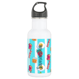 Botella De Agua Buenos días Delicioso Desayuno