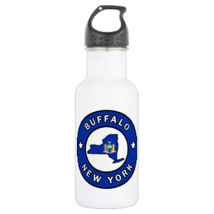 Botella De Agua Búfalo Nueva York