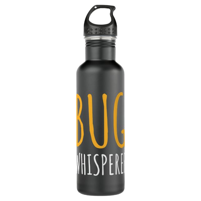 Botella De Agua BUG Whisperer IT Programador Coder Bug Computer Sc (Anverso)
