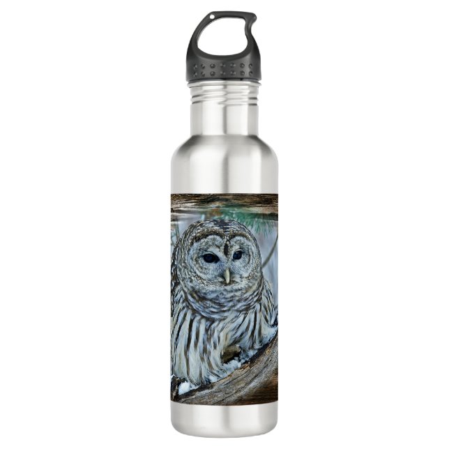 Botella De Agua Búho (Anverso)