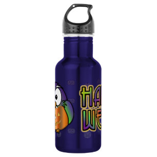 Botella De Agua búho de calabaza