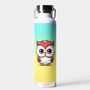 Botella De Agua Búho de dibujos animados de estilo Kawaii hermoso