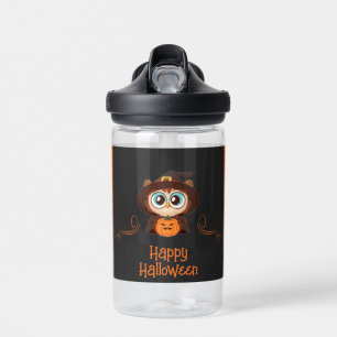 Botella De Agua Búho/Otoño/Calabaza de Halloween