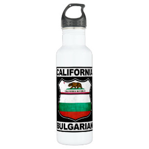Botella De Agua Búlgaro-americano de California