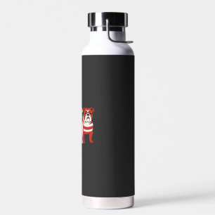 Botella De Agua Bulldog 4 de julio Amante de los perros Hombres mu