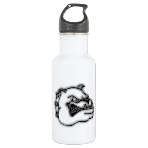 Botella De Agua Bulldog loco