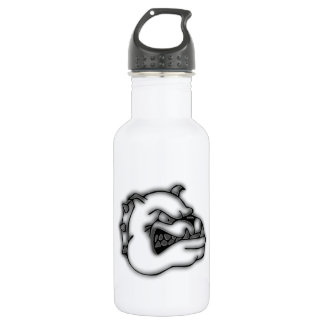 Botella De Agua Bulldog loco