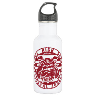 Botella De Agua Bulldoges de BHS (resistidos - rojo)