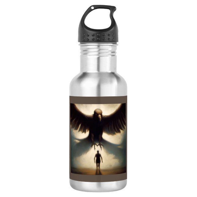 Botella De Agua Buque de animales espirituales 1 (Anverso)
