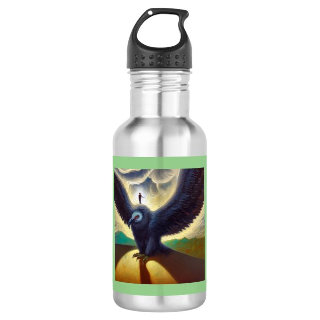 Botella De Agua Buque de animales espirituales 3 (Anverso)
