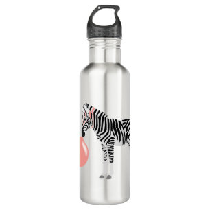 Botella De Agua Burbuja Gum Zebra