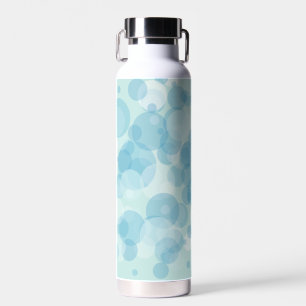 Botella De Agua Burbujas azules