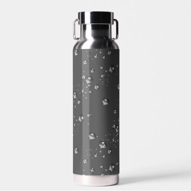 Botella De Agua Burbujas en gris (Delantero)
