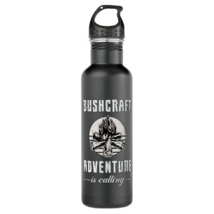 Botella De Agua Bushcraft Bushcraft Survival Outdoor Funny Gift