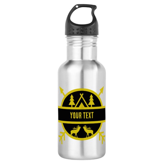 Botella De Agua Bushcraft Outdoor Survivalist (Anverso)