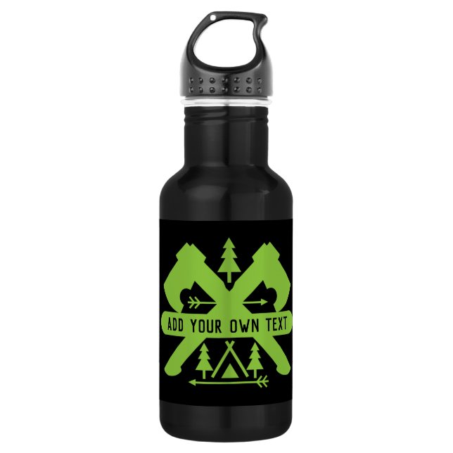 Botella De Agua Bushcraft Outdoor Survivalist (Anverso)