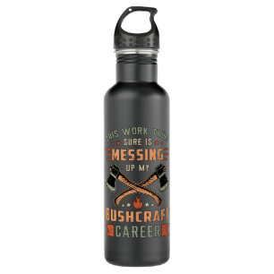 Botella De Agua Bushcraft Survival Bushcraft Divertido divertido a