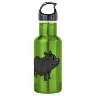 Botella De Agua CA cerdo hinchado pote divertido