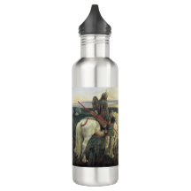 Caballero medieval en la encrucijada