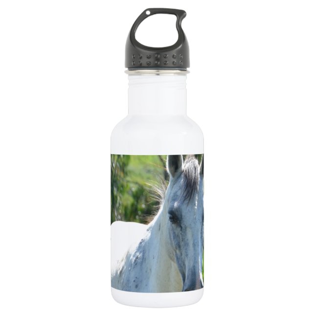 Botella De Agua Caballo blanco (Anverso)