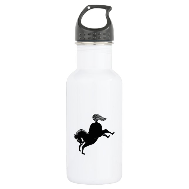 Botella De Agua Caballo de carreras (Anverso)