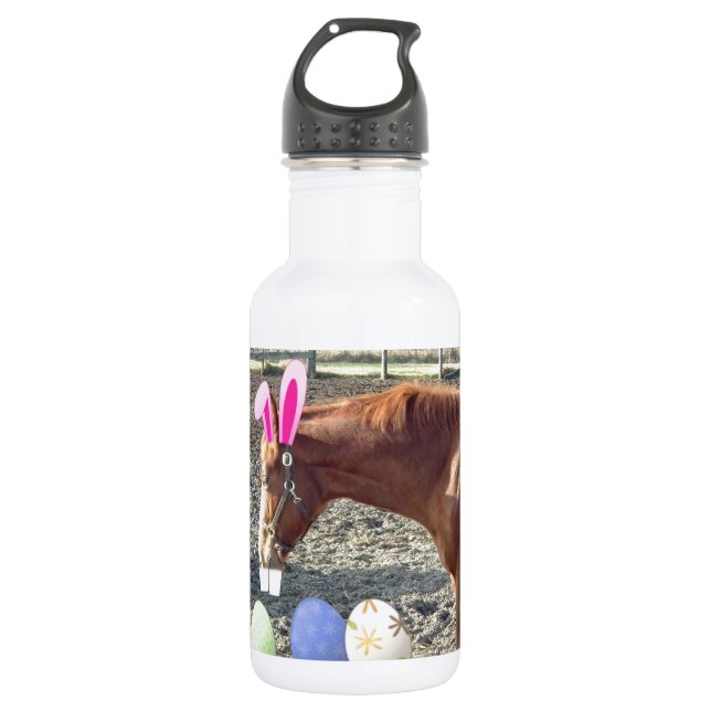 Botella De Agua Caballo de castaño de Pascua (Anverso)