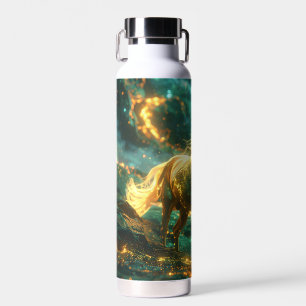 BOTELLA DE AGUA CABALLO DE FUEGO - ZODÍACO CHINO - 