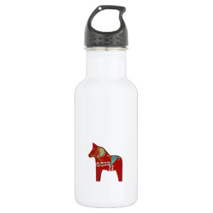Botella De Agua Caballo Red Dala # 2
