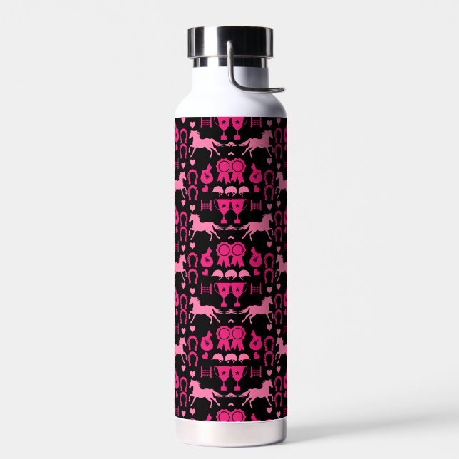 Botella De Agua Caballo rosado (Izquierdo)
