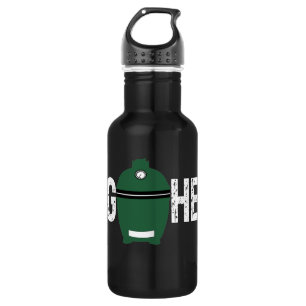 Botella De Agua Cabeza de Huevo BBQ Shirt - Gracioso Grillmaster C