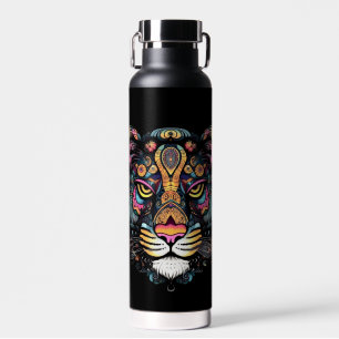 Botella De Agua Cabeza de Tigre Impresionante