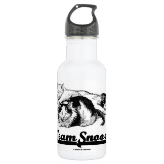 Botella De Agua Cabezada del equipo (tres gatos Snuggling el