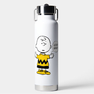 Botella De Agua Cacahuetes   Buen dolor Charlie Brown