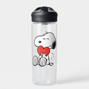 Botella De Agua Cacahuetes   EL DÍA DE SAN VALENTÍN   Snoopy Heart