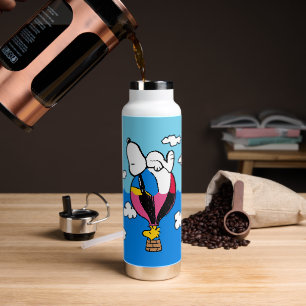 Botella De Agua Cacahuetes   Globo de aire caliente Snoopy & Woods