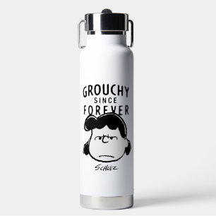 Botella De Agua Cacahuetes   Grouchy Since Forever Lucy