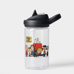 Botella De Agua Cacahuetes   La felicidad es ser una pandilla